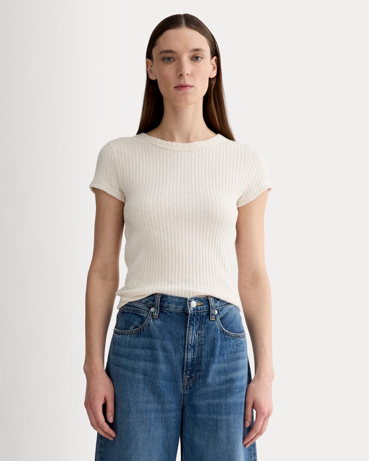 Womens Cozy Rib T-Shirt by Everlane Product Image