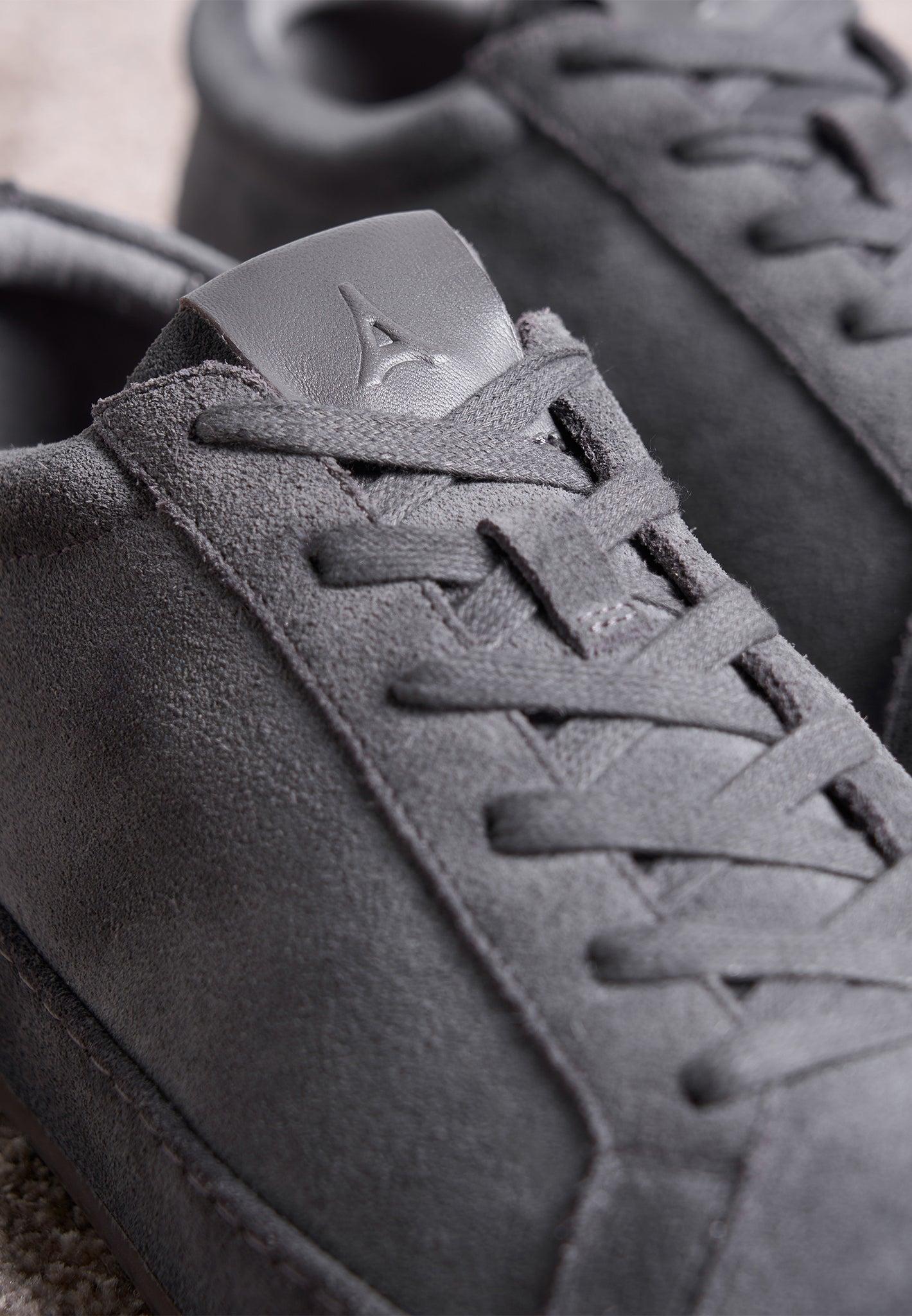 Cannes - Suede Sneaker - Graphite Male Product Image