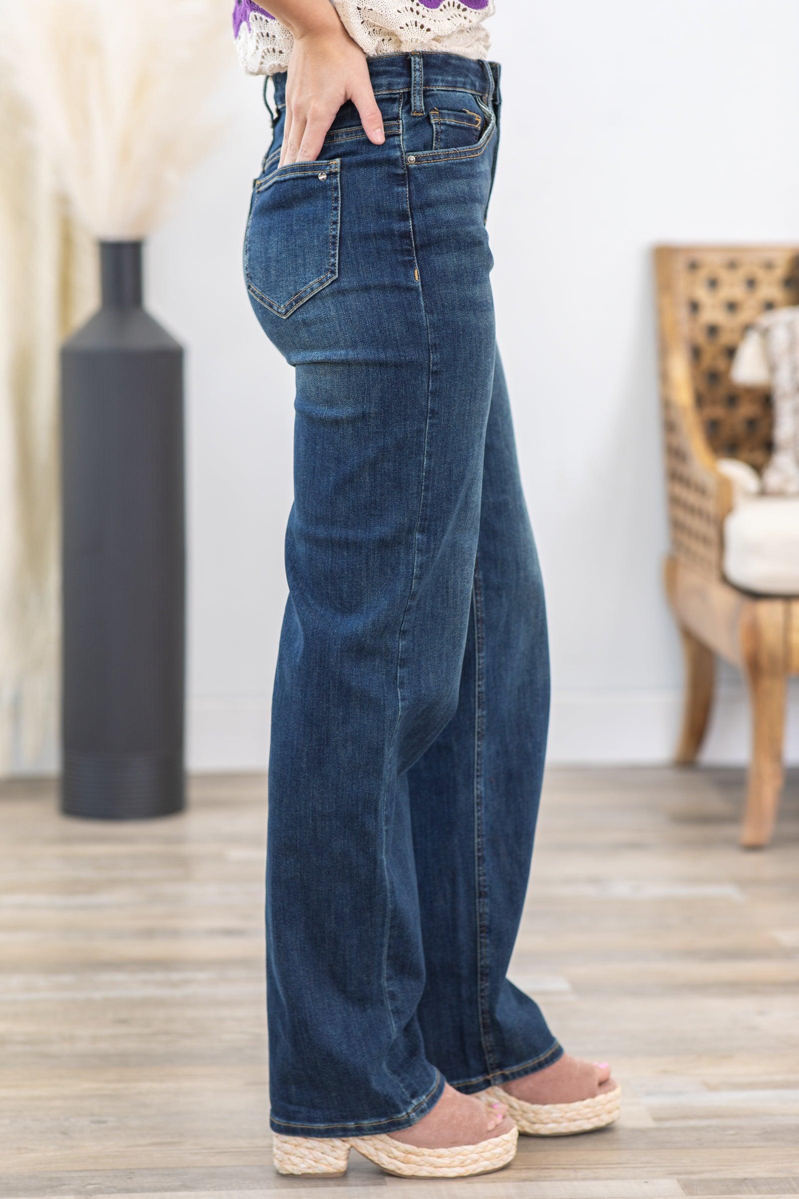 Mica High Rise Straight Leg Loose Fit Jean Product Image