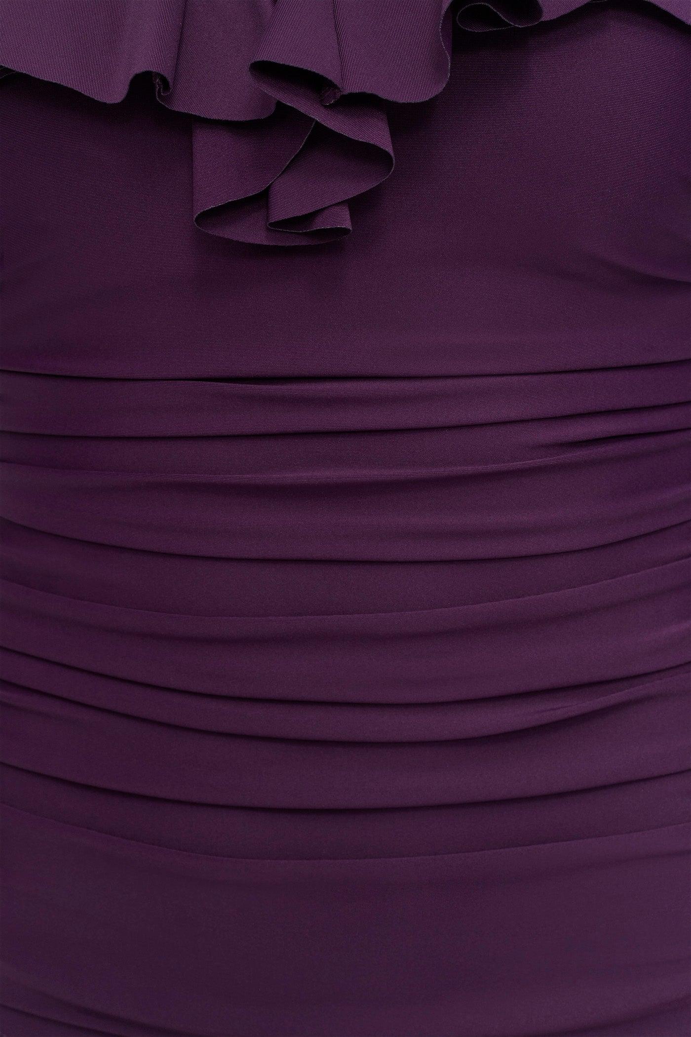 RUFFLED PINUP BANDEAU ONE PIECE Product Image