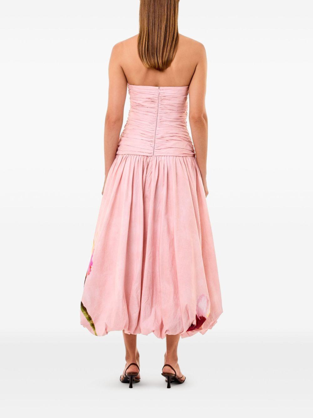 Despina strapless midi dress Product Image