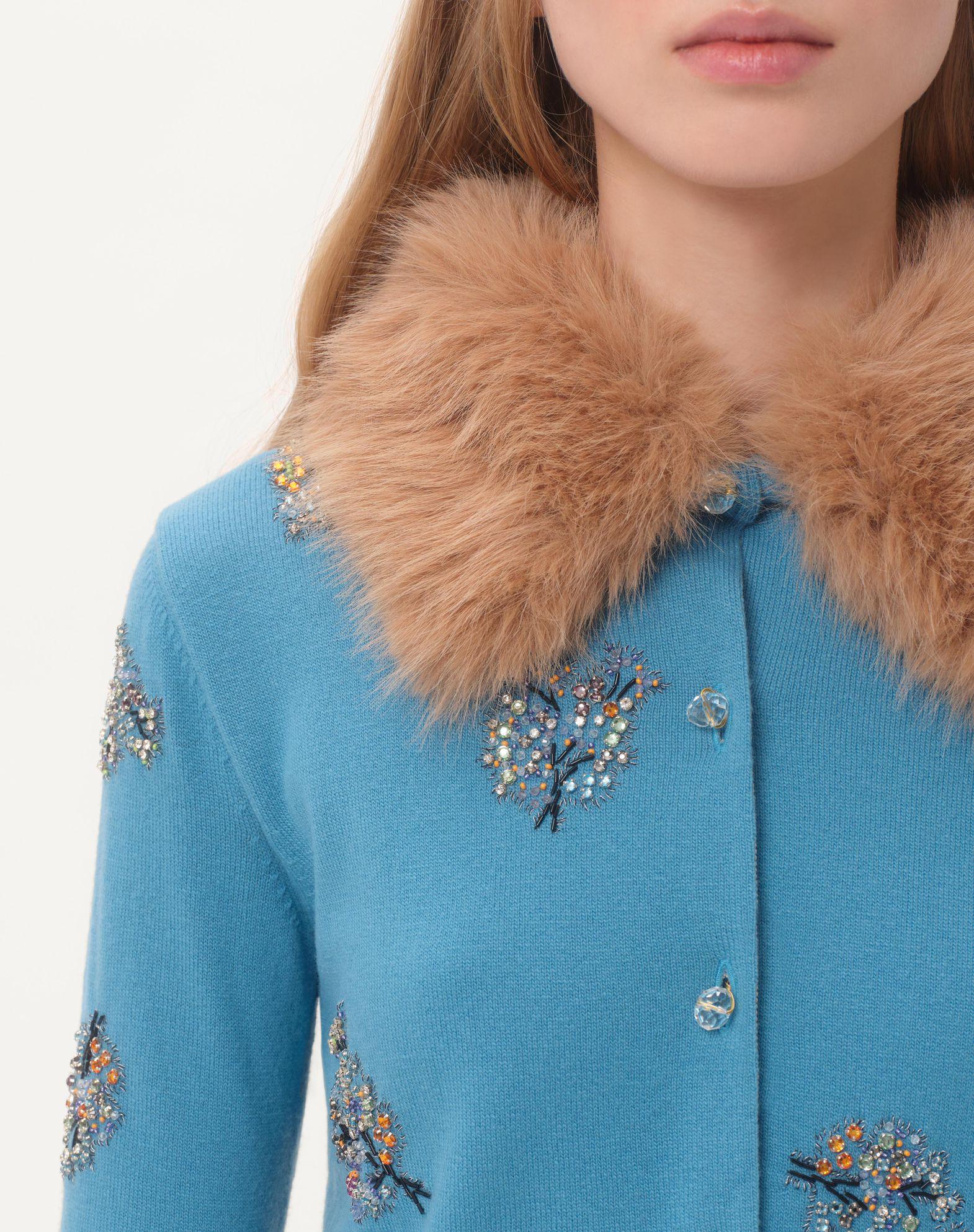 Embroidered Cardigan Product Image