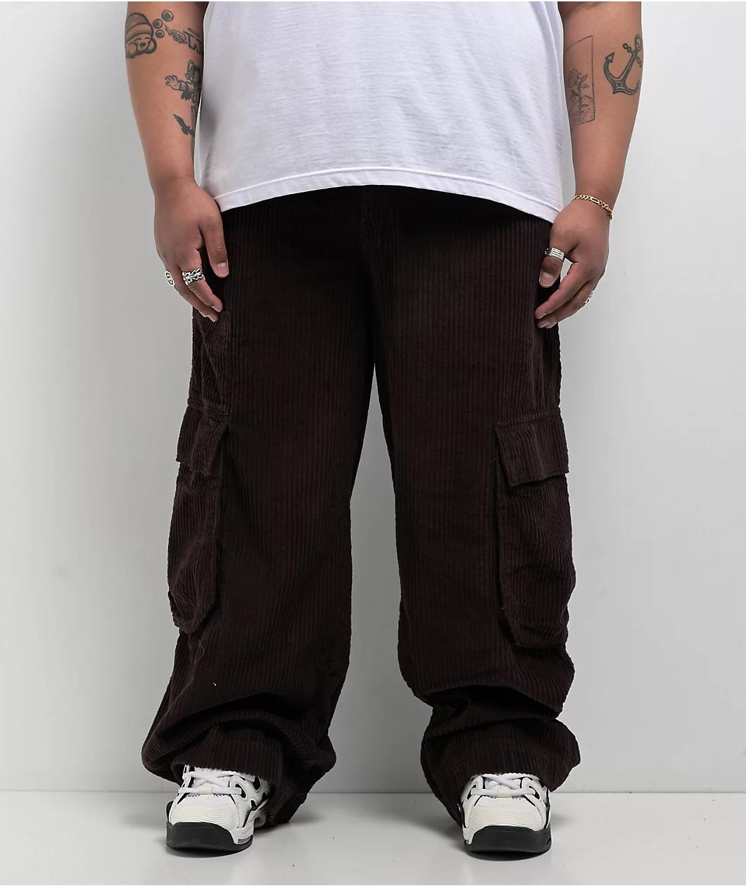 A.LAB Mega Rave Java Corduroy Cargo Pants Product Image
