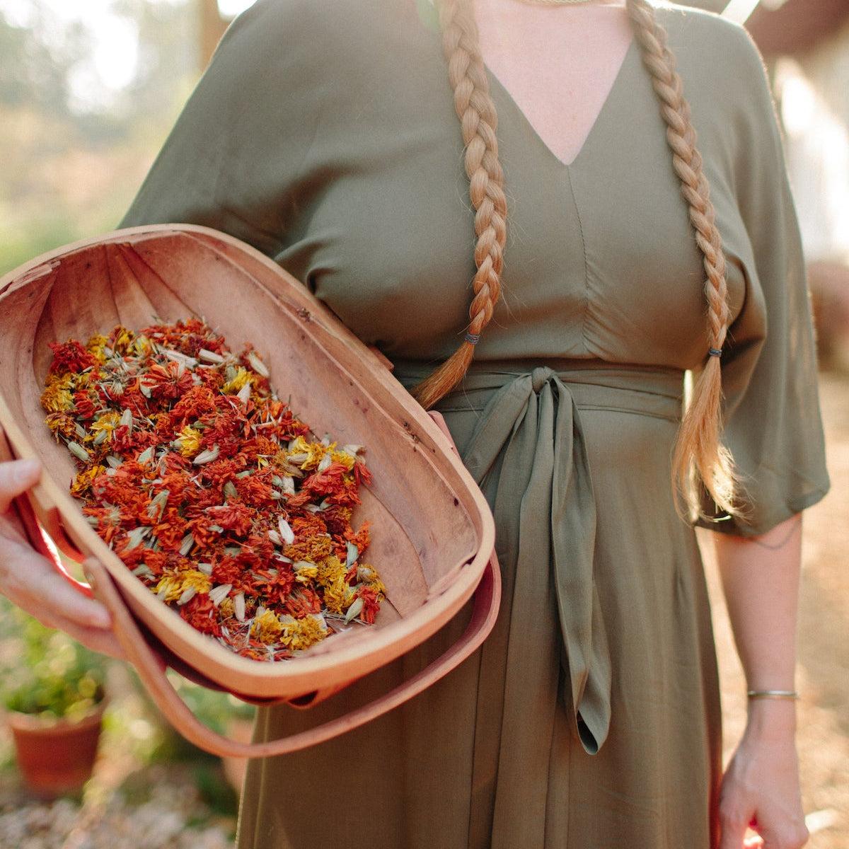 Diana Dress in Olive Green Challis Product Image