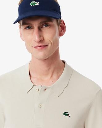 Short Sleeved Polo Collar Golf Sweater Product Image