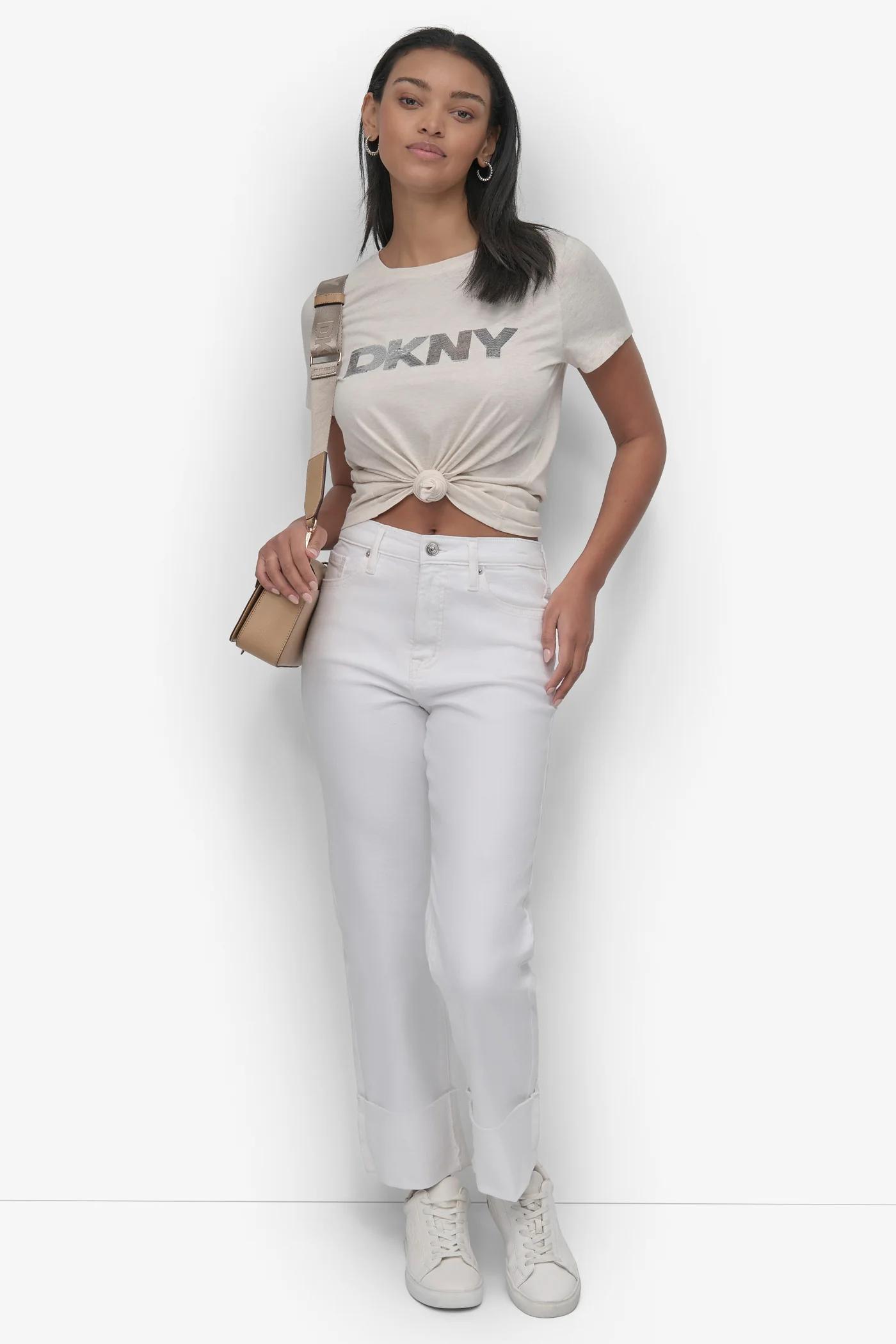 SEQUIN LOGO CREW NECK TEE Product Image