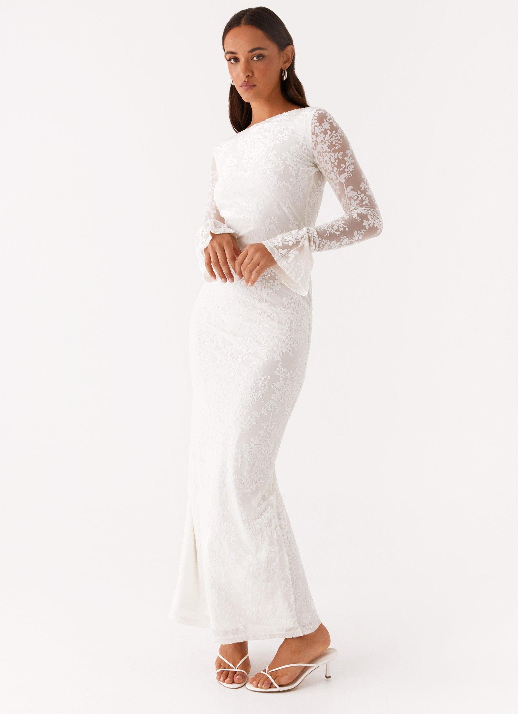 Thriving Maxi Dress - White Product Image