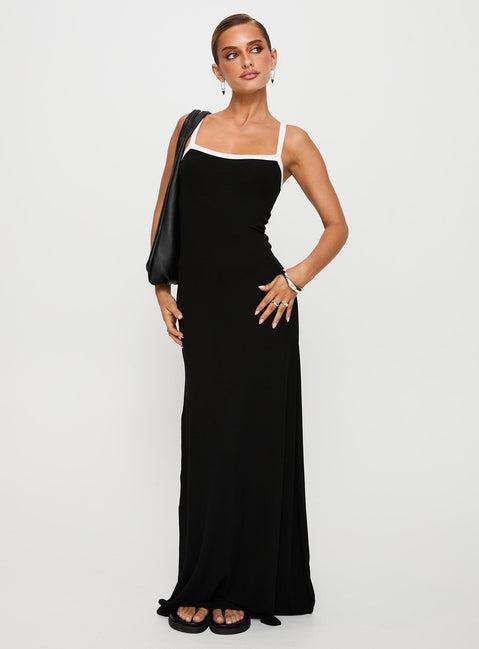 Austrina Maxi Dress Black Product Image