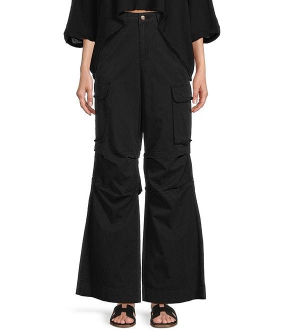 C&V Chelsea & Violet Pleated Cargo Pants Product Image