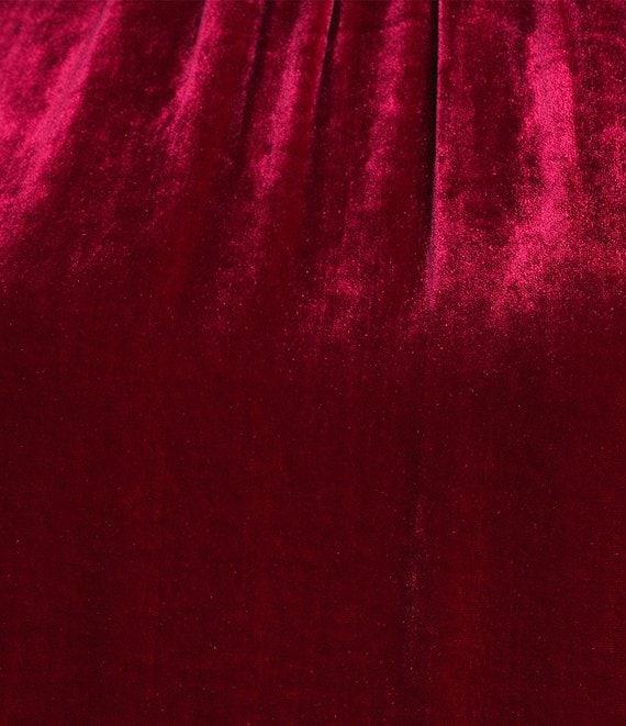 Eileen Fisher Velvet Crew Neck Sleeveless Midi Dress Product Image