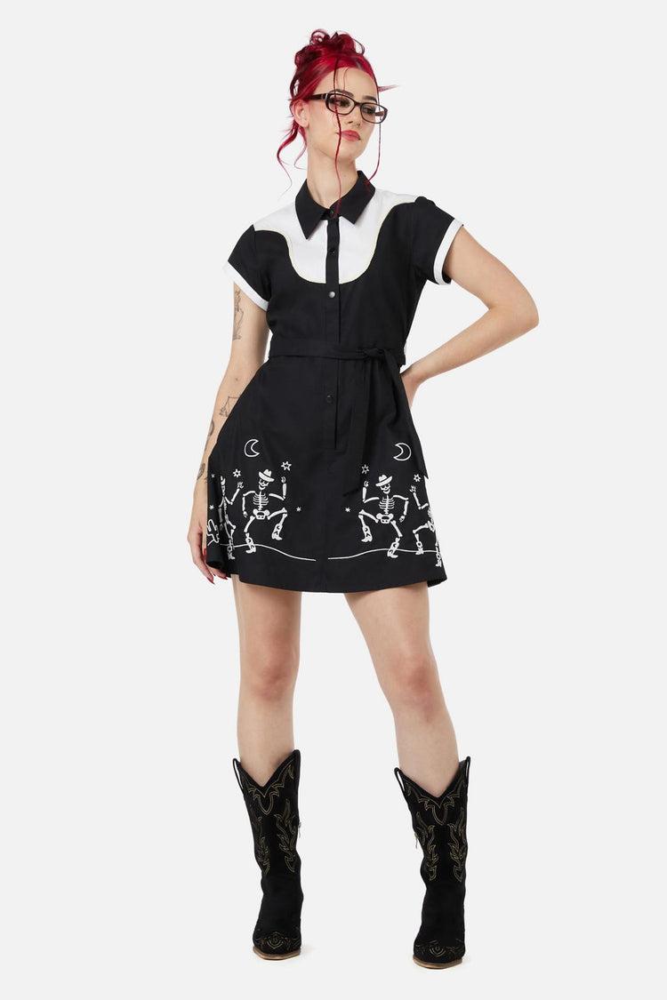 Skelly Skater Dress Product Image