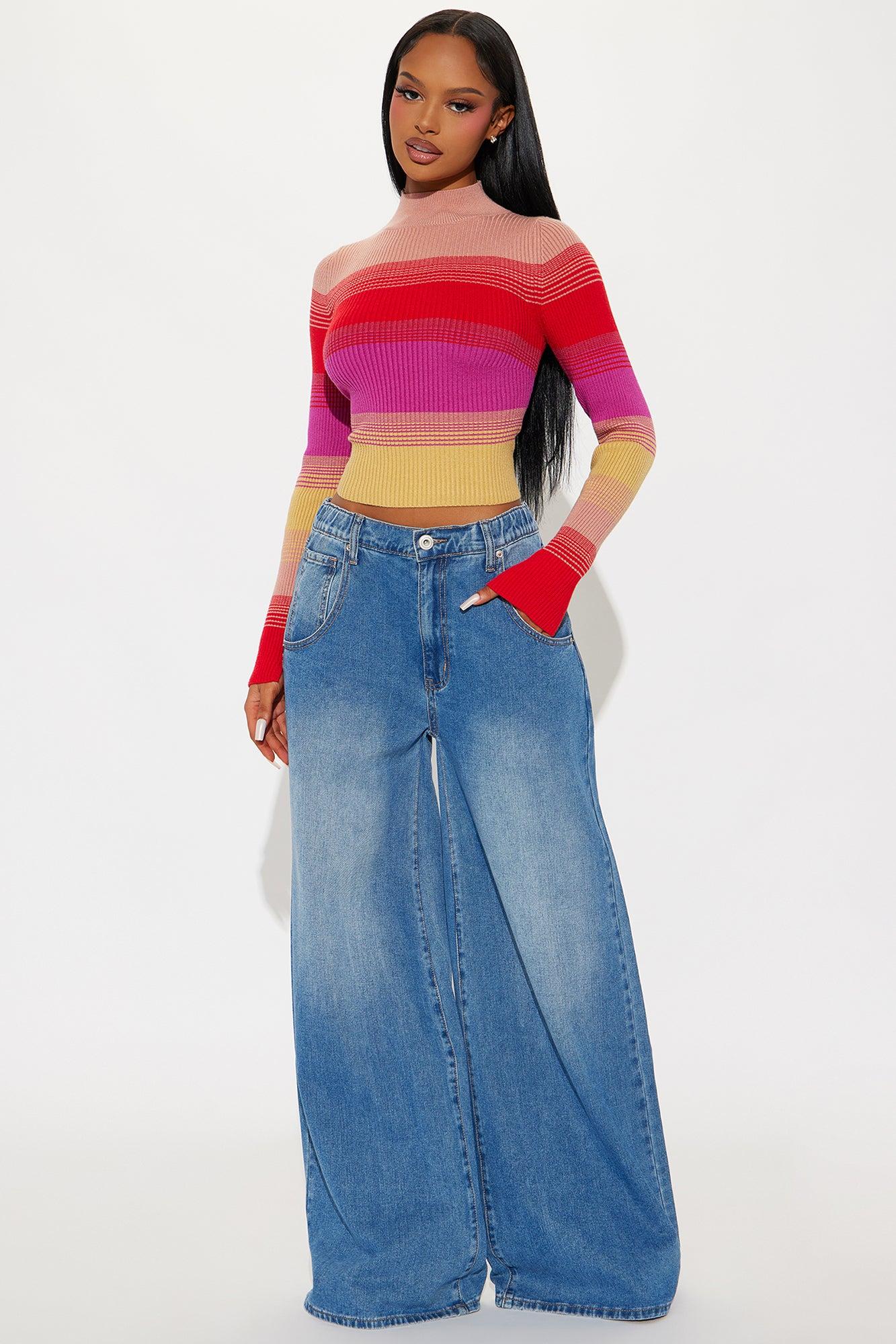 Mi Amore Sweater - Pink/combo Female Product Image