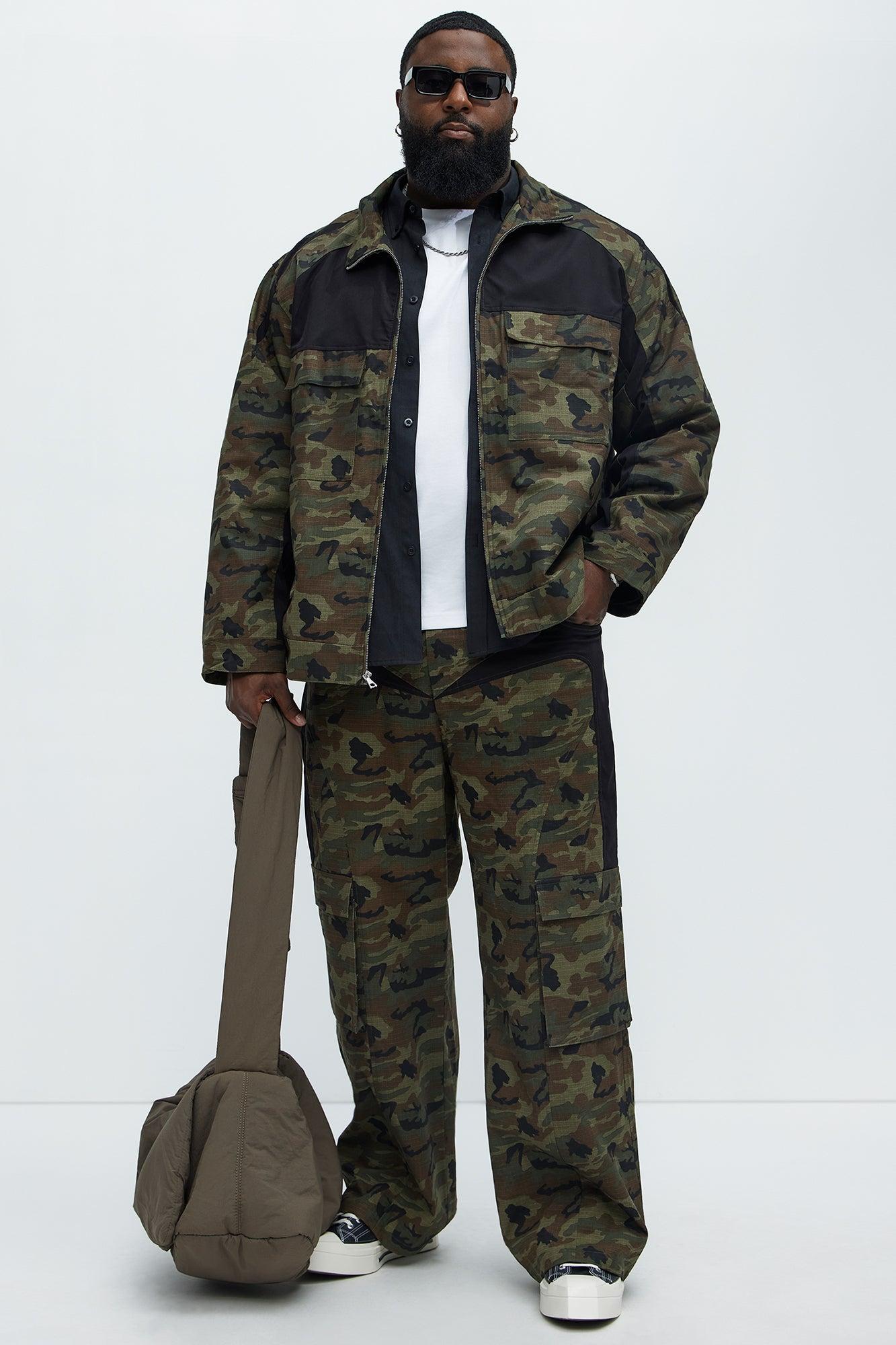 Ripstop Contrast Camo Jacket - Camouflage Product Image