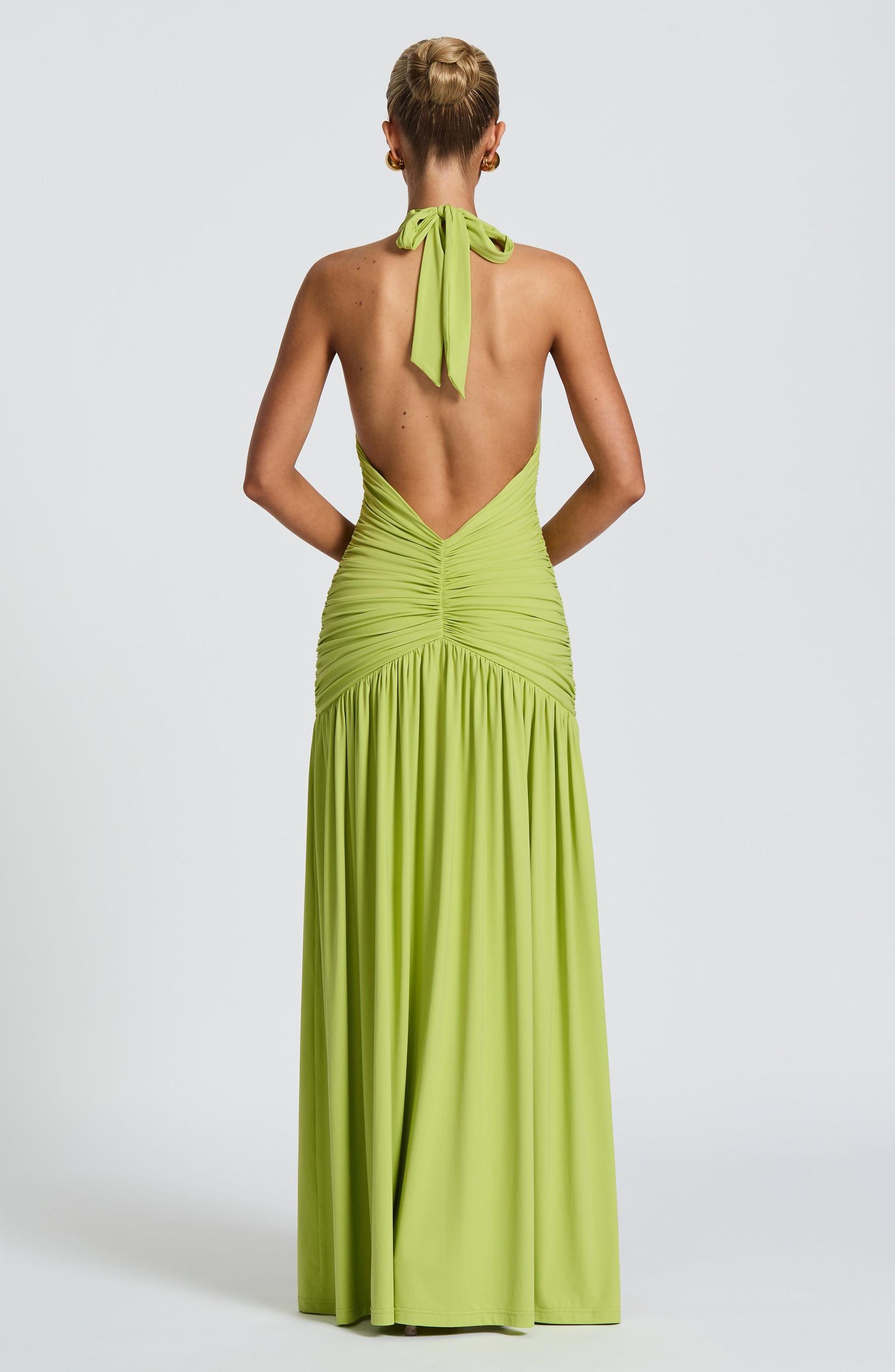 Melania Maxi Dress - Olive Product Image