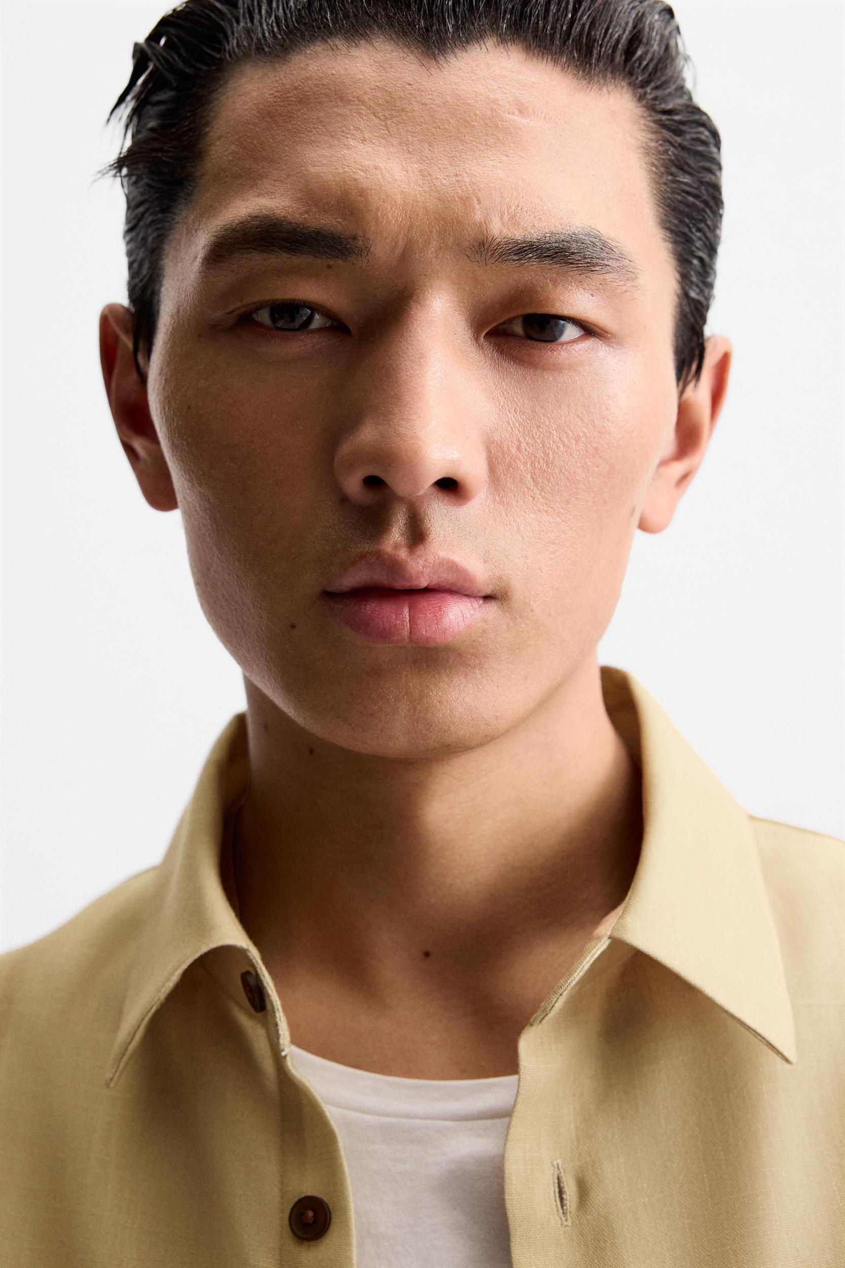 CONTRAST PRINT SHIRT Product Image