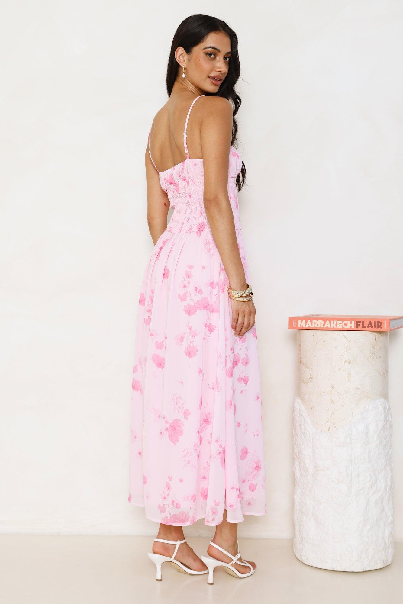 Sydney Serenity Maxi Dress Pink Product Image
