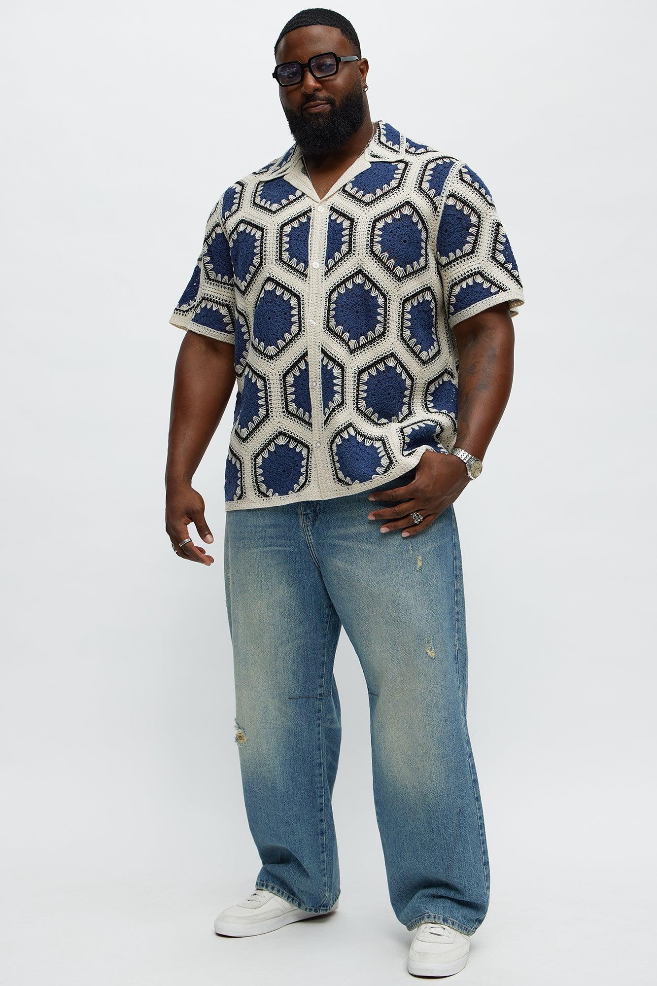 In The Bay Baggy Jeans - Medium Blue Wash Male Product Image