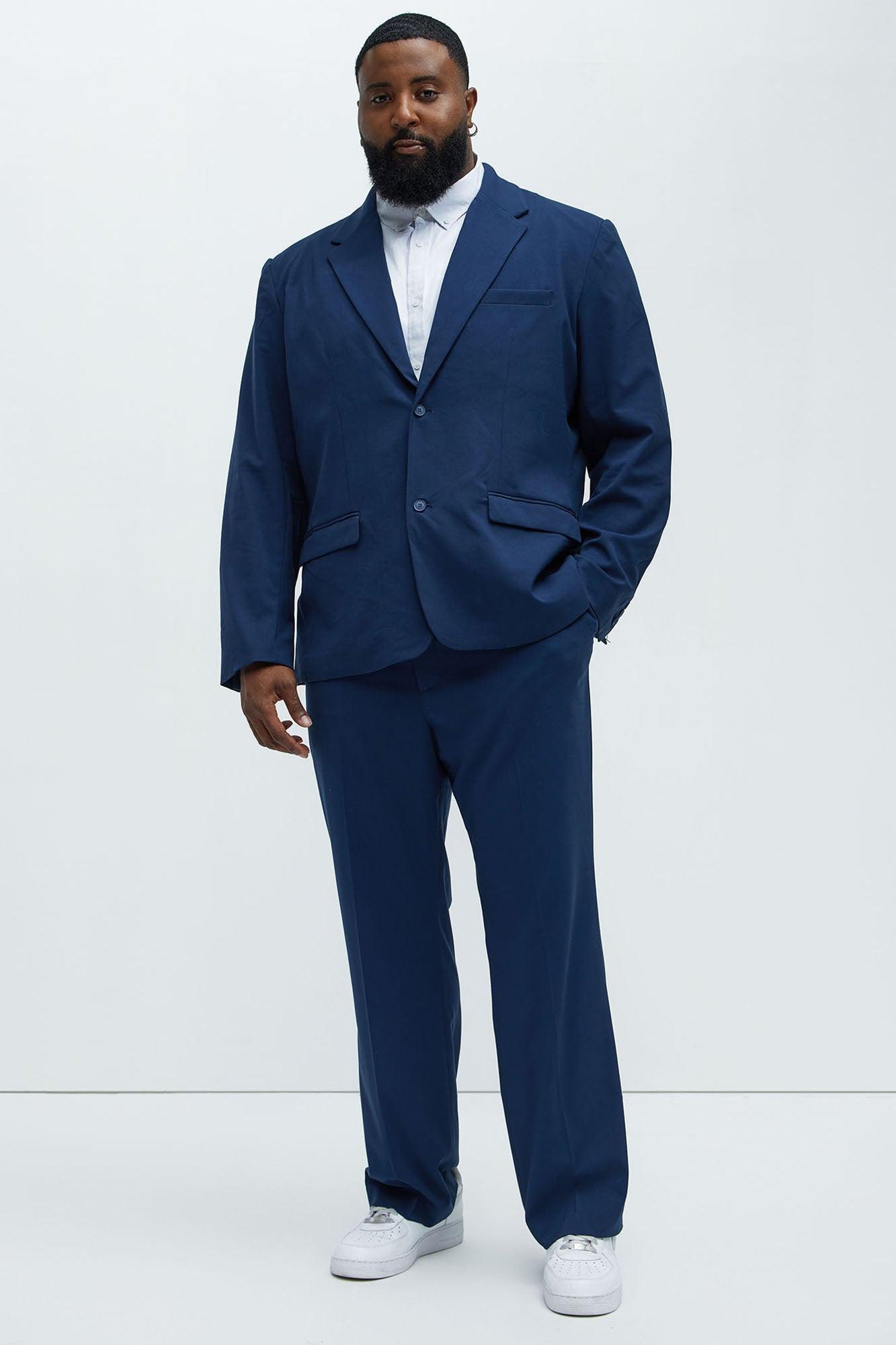 The Modern Stretch Suit Jacket - Navy Product Image