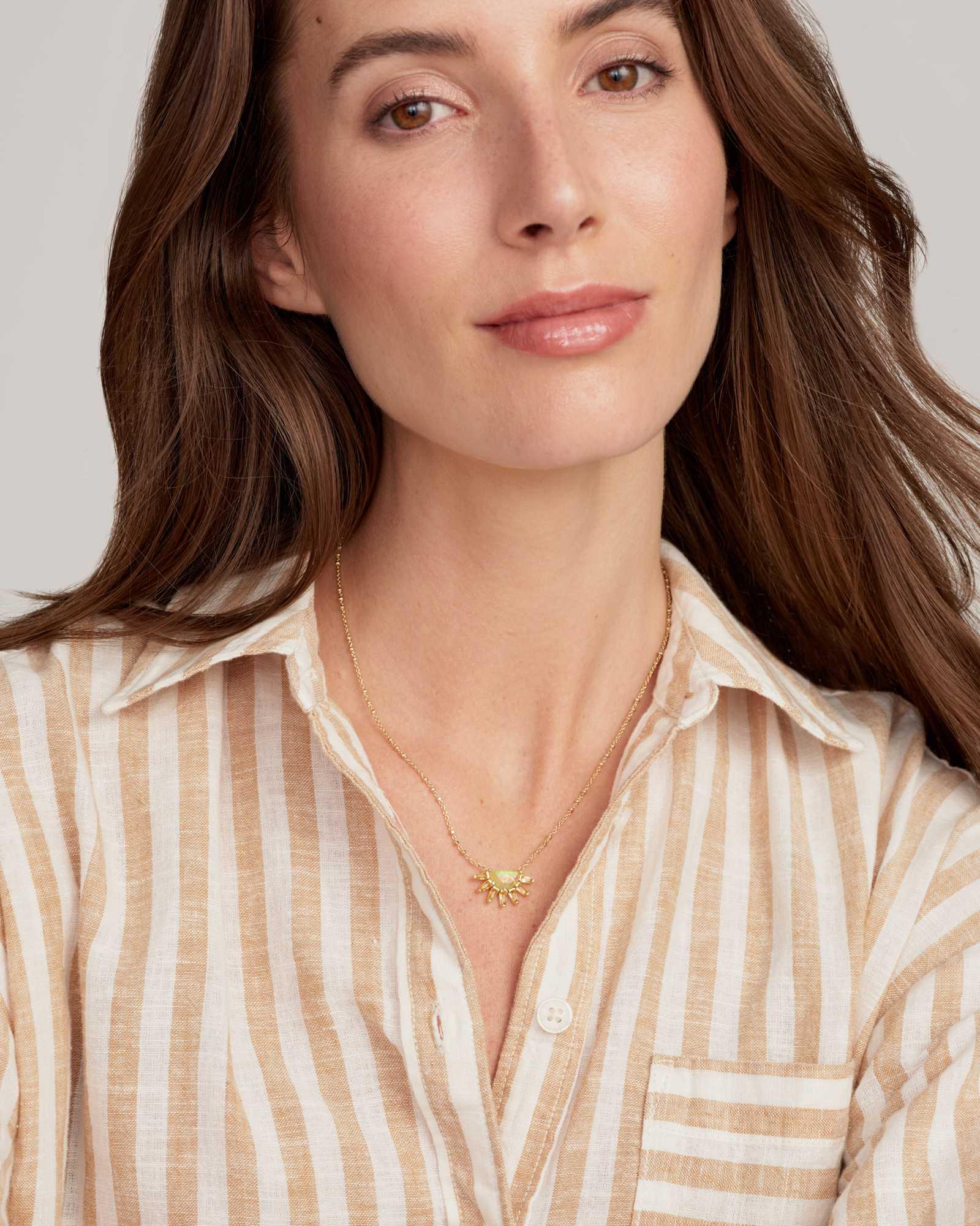 Sylvia Gold Hoop Earrings Product Image