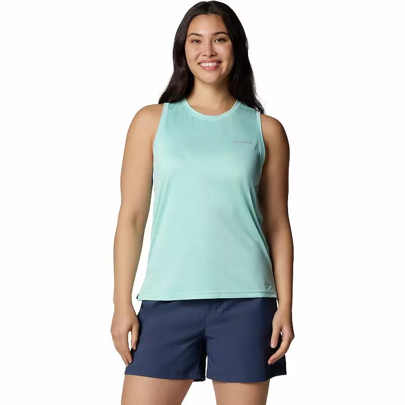Women's Columbia Bluevista Hill™ Omni-WICK™ Tank Top, Size: XL, Spray Product Image