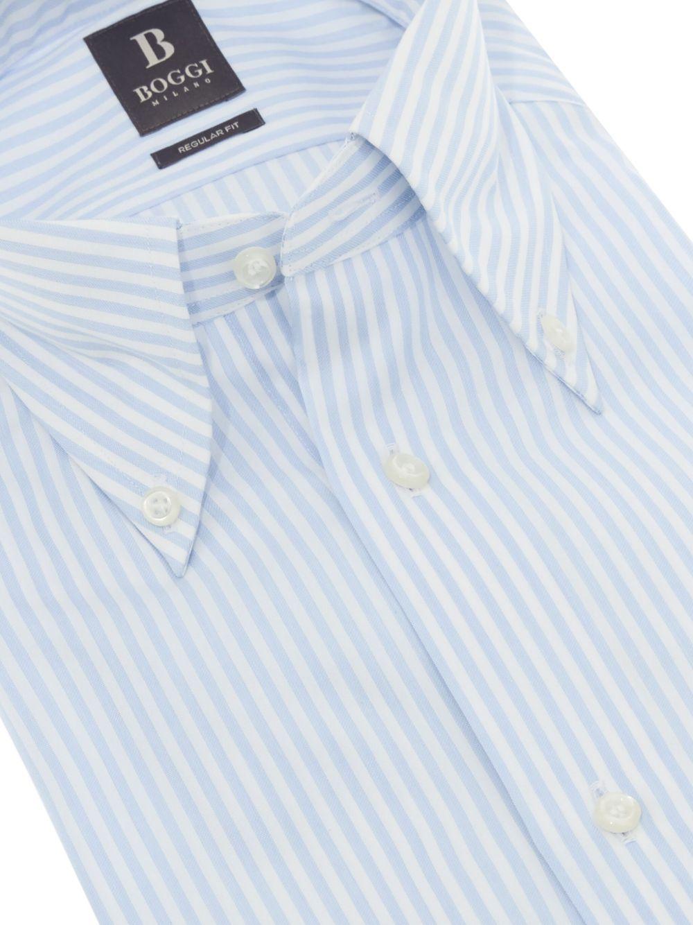 regular-fit striped shirt Product Image