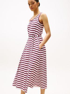 Sleeveless Stripe Maxi Dress Product Image