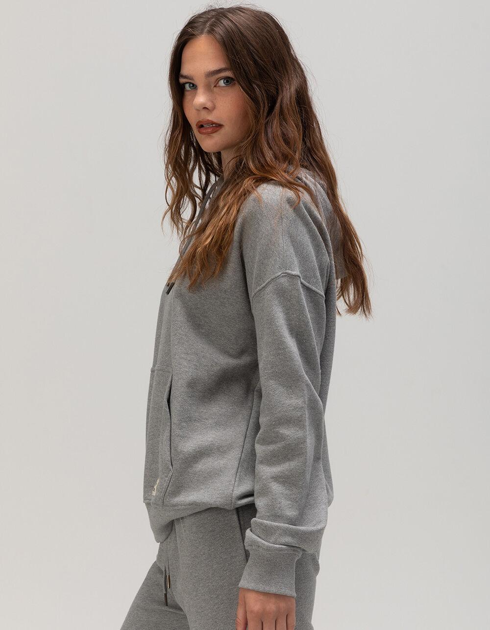 BRIXTON French Terry Womens Hoodie - HEATHER GRAY Product Image