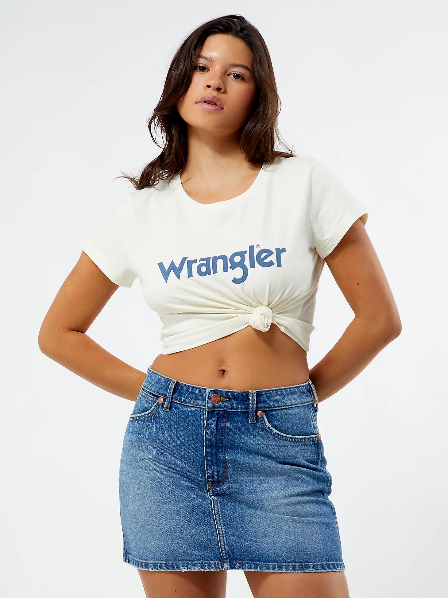 Wrangler® x PacSun Women's Rodeo Mini Skirt | Women's SHORTS & SKIRTS | Wrangler® Product Image