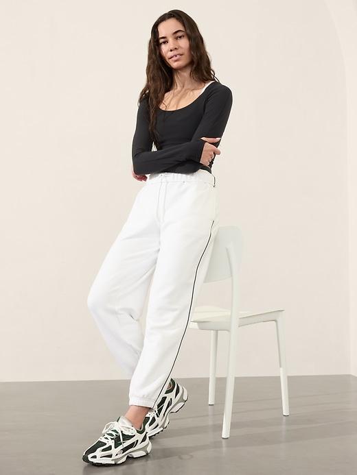 Forever Fleece High Rise Piping Jogger Product Image