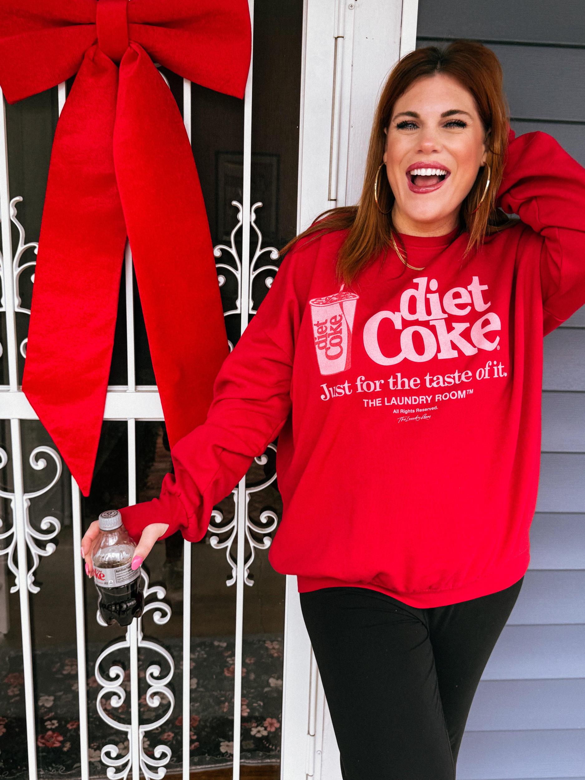 Diet Coke on Ice Sweatshirt Product Image