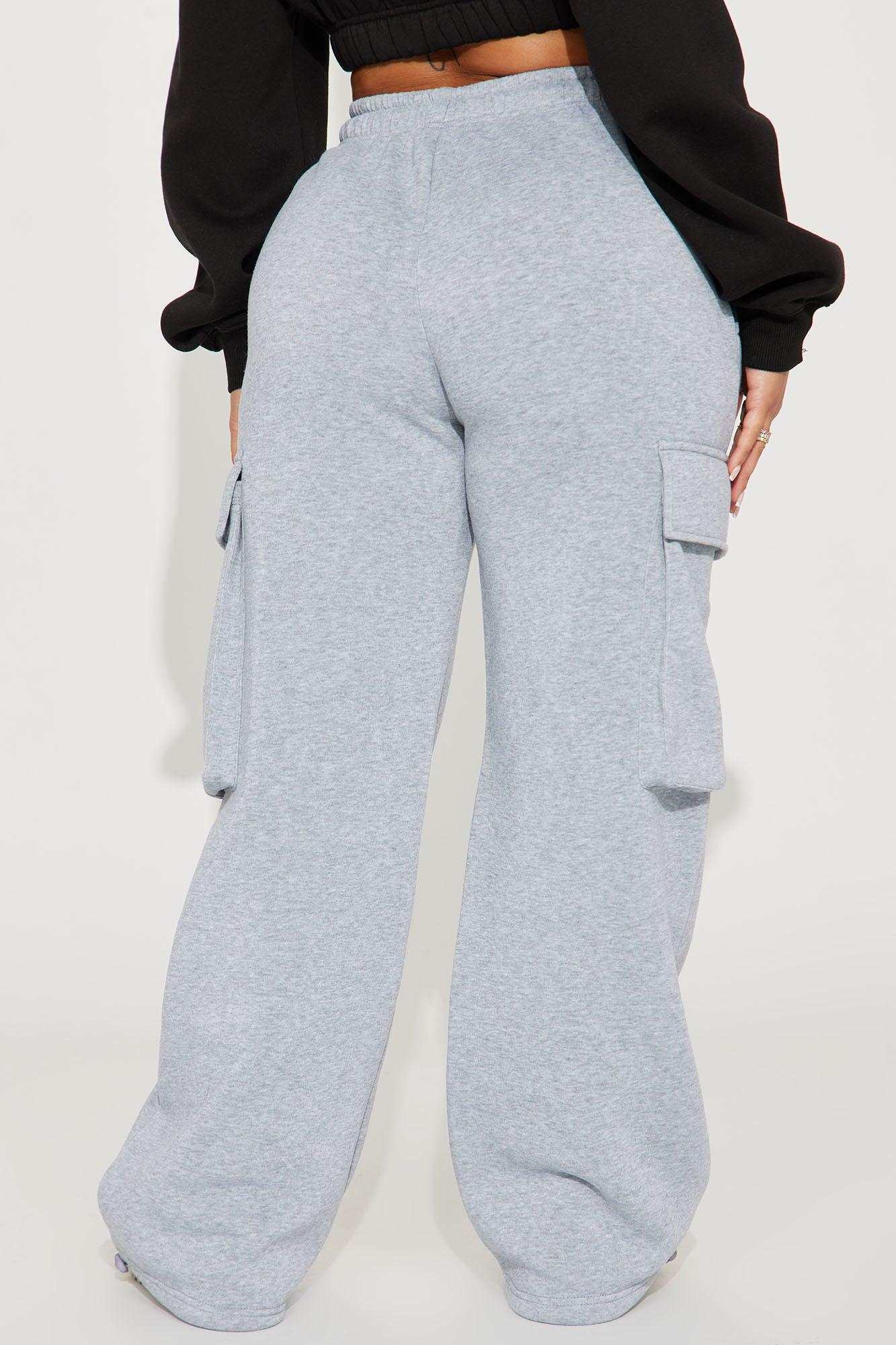 Luna Cargo Lounge Jogger - Heather Grey Product Image