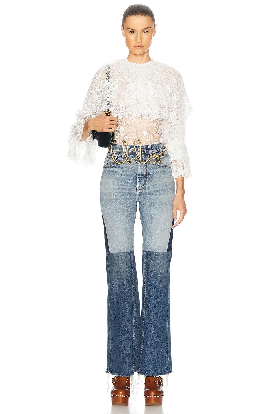 Floral Lace Embroidered Top Product Image