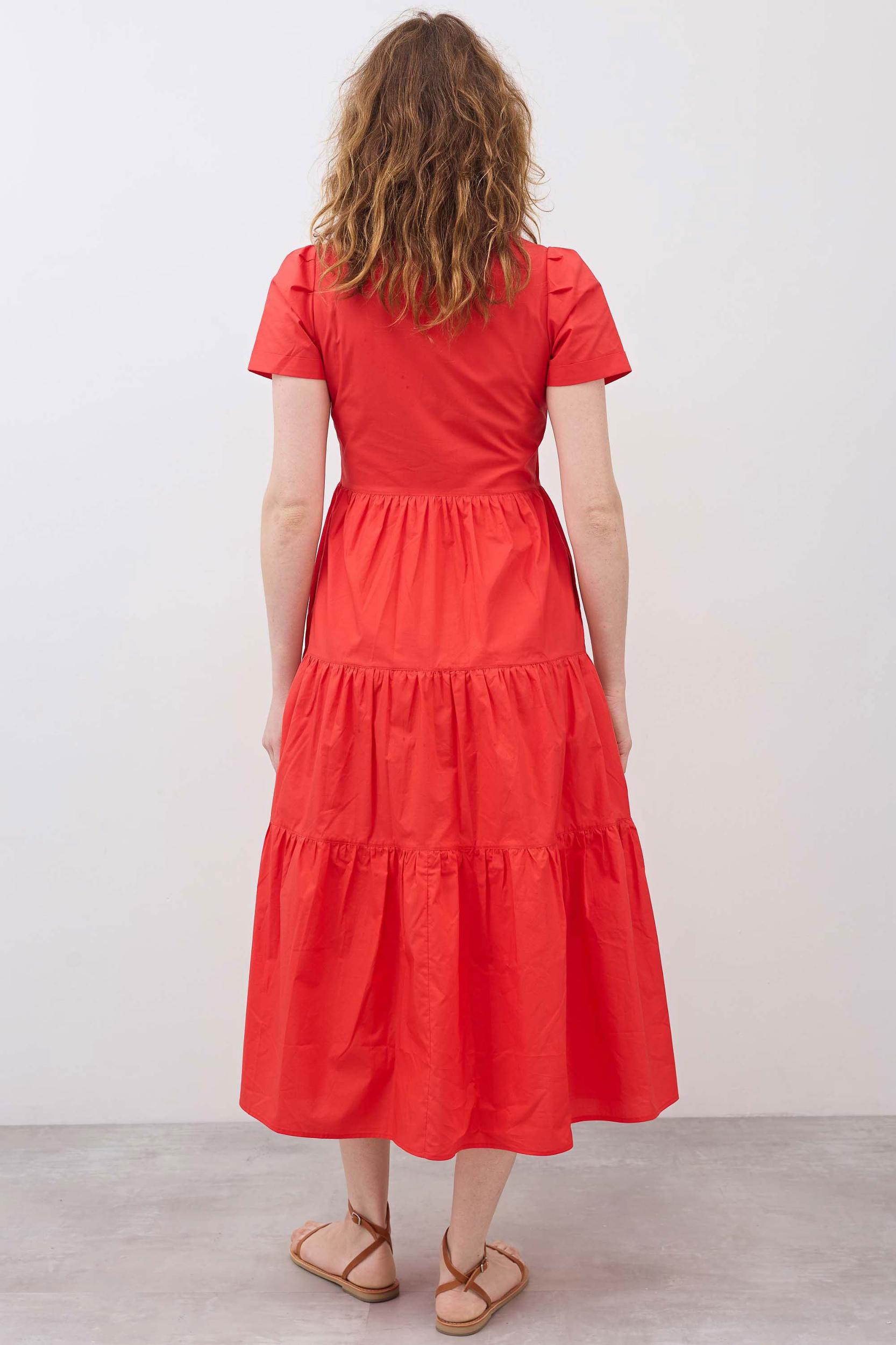 Breaking Free Long Poplin Dress Product Image