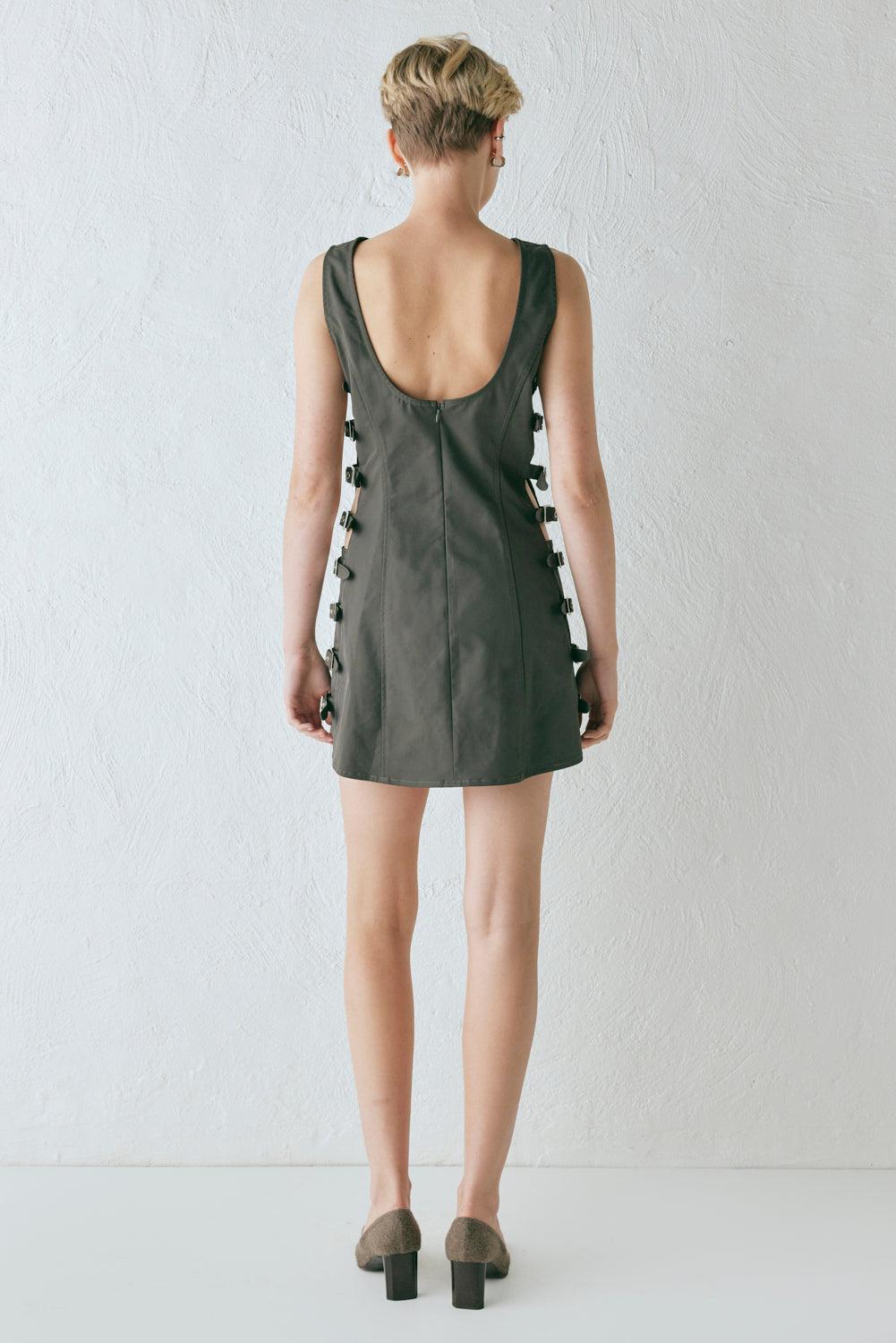 Kenni Mini Dress Slate Product Image