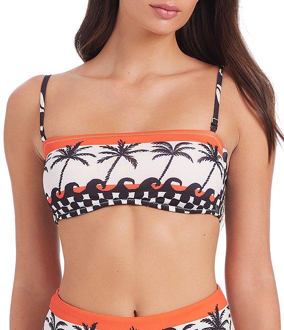 Sanctuary Beach Conversation Palm Tree Reversible High Waist Swim Bottom Product Image