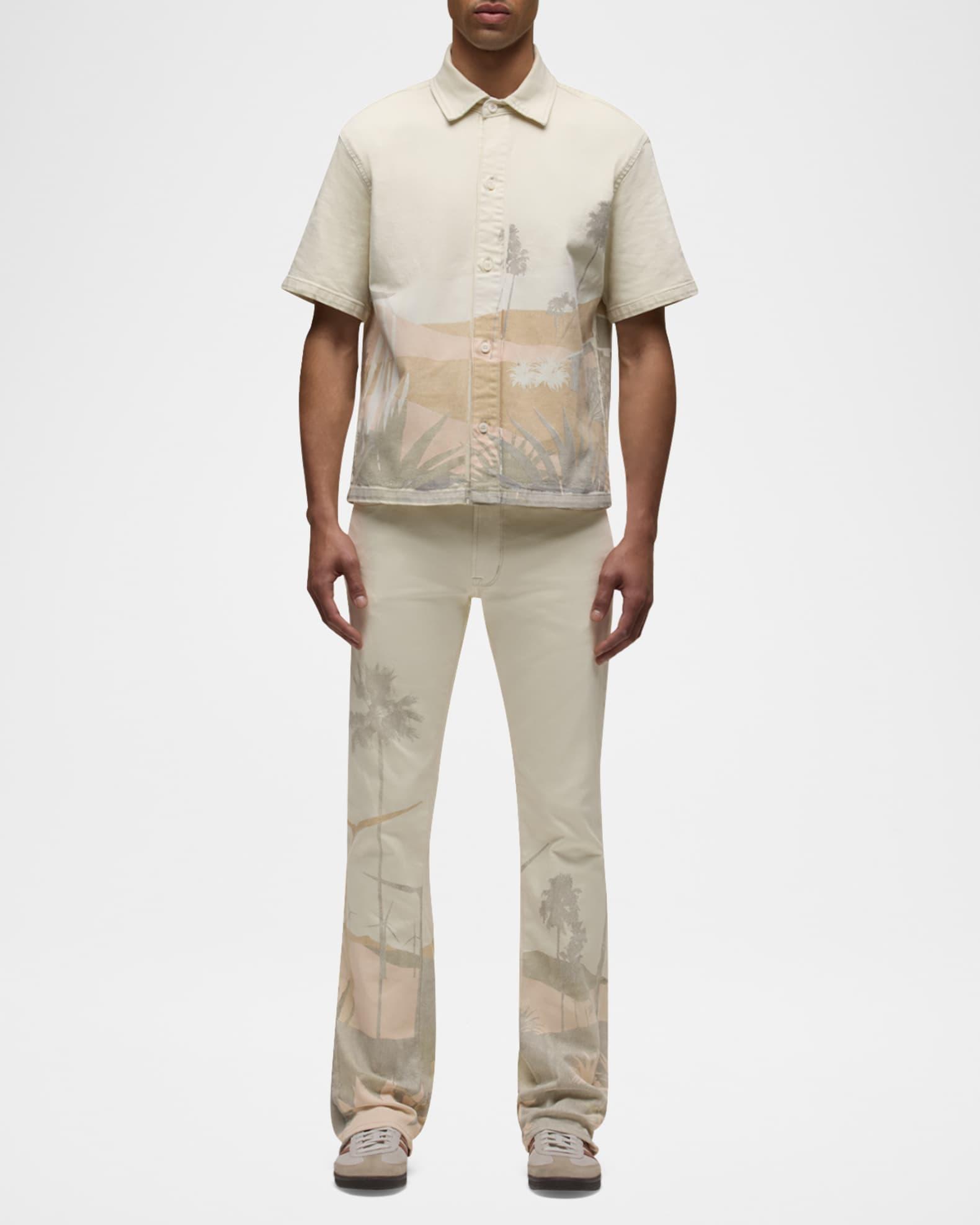 Men's Walker Kick Flare Graphic Print Pants Product Image