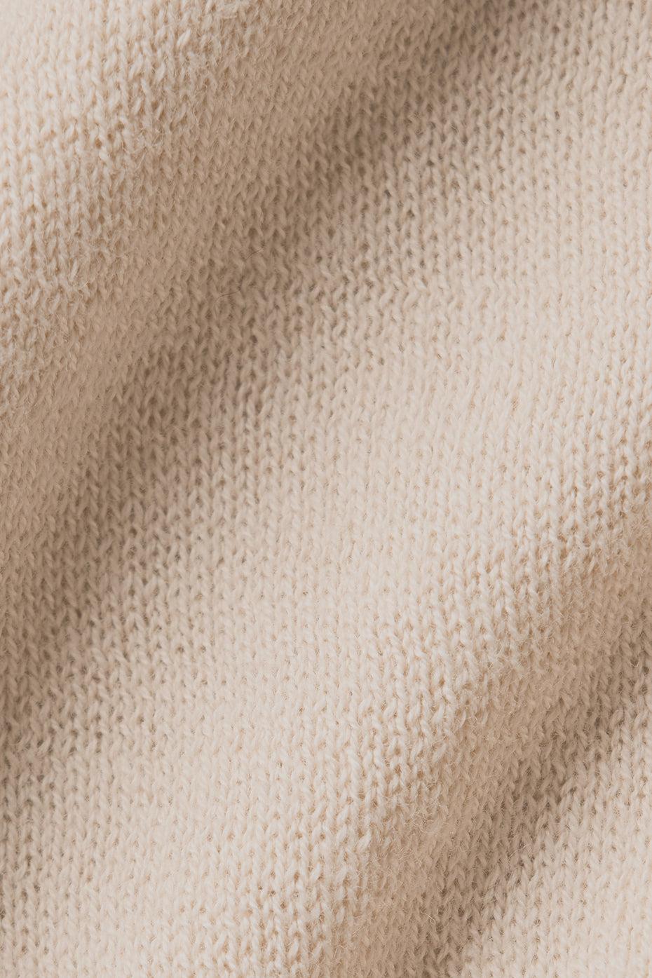 Supernatural Sweater Henley Tank - Macadamia Product Image