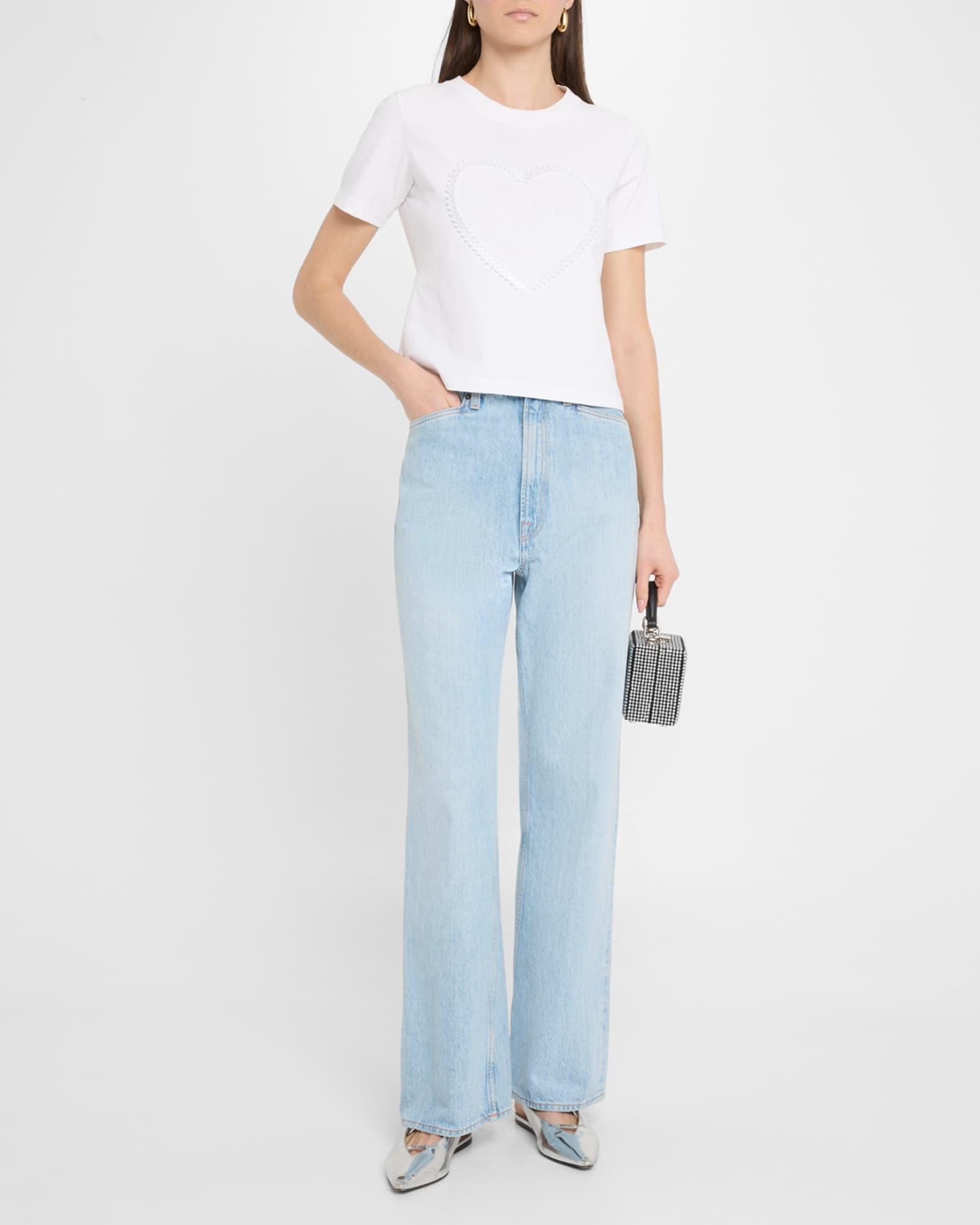 Heavy Cotton Heart T-Shirt Product Image