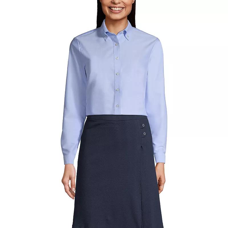 Lands' End Women's Tall Long Sleeve Oxford Dress Shirt Product Image