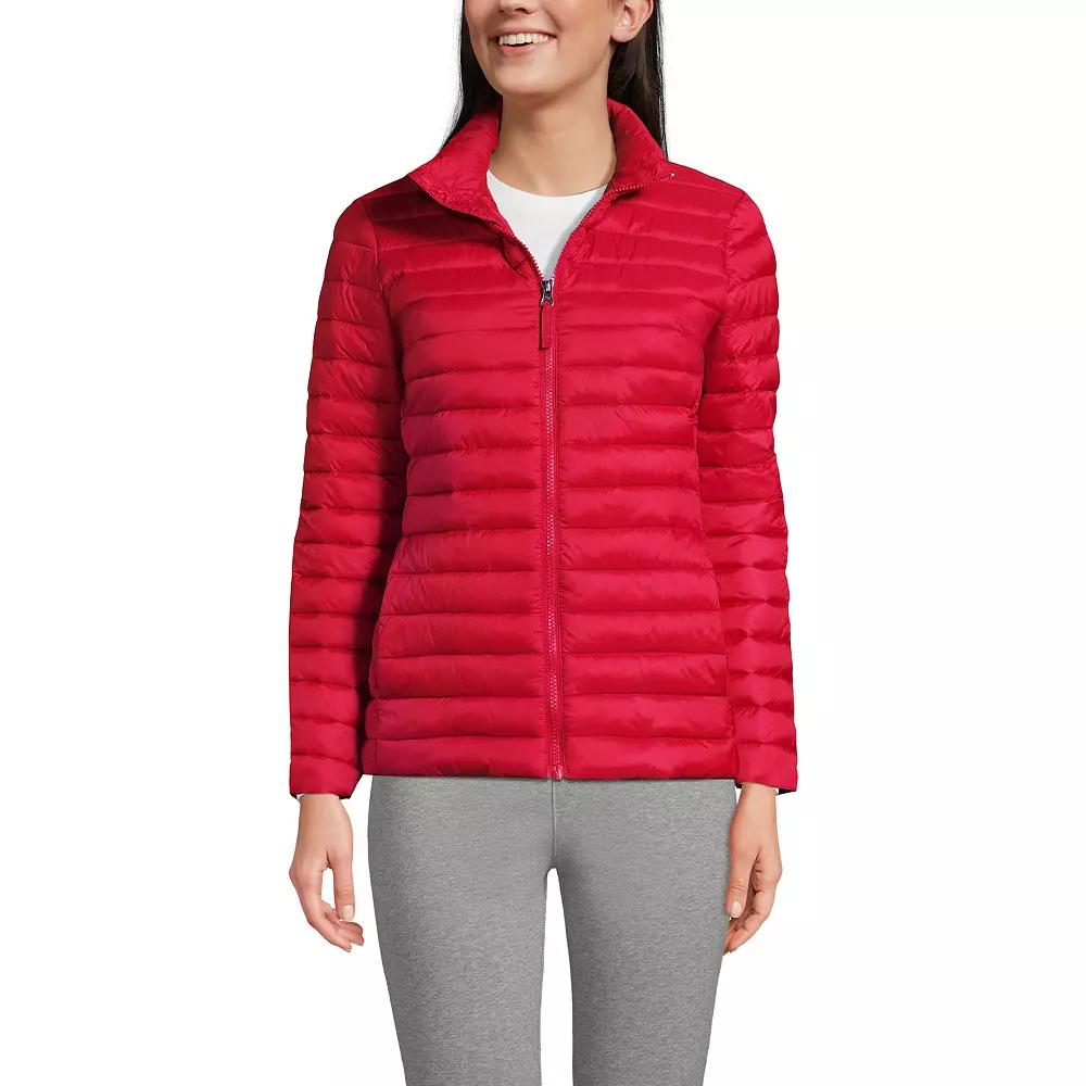 Women's Lands' End School Uniform ThermoPlume Jacket,  Product Image
