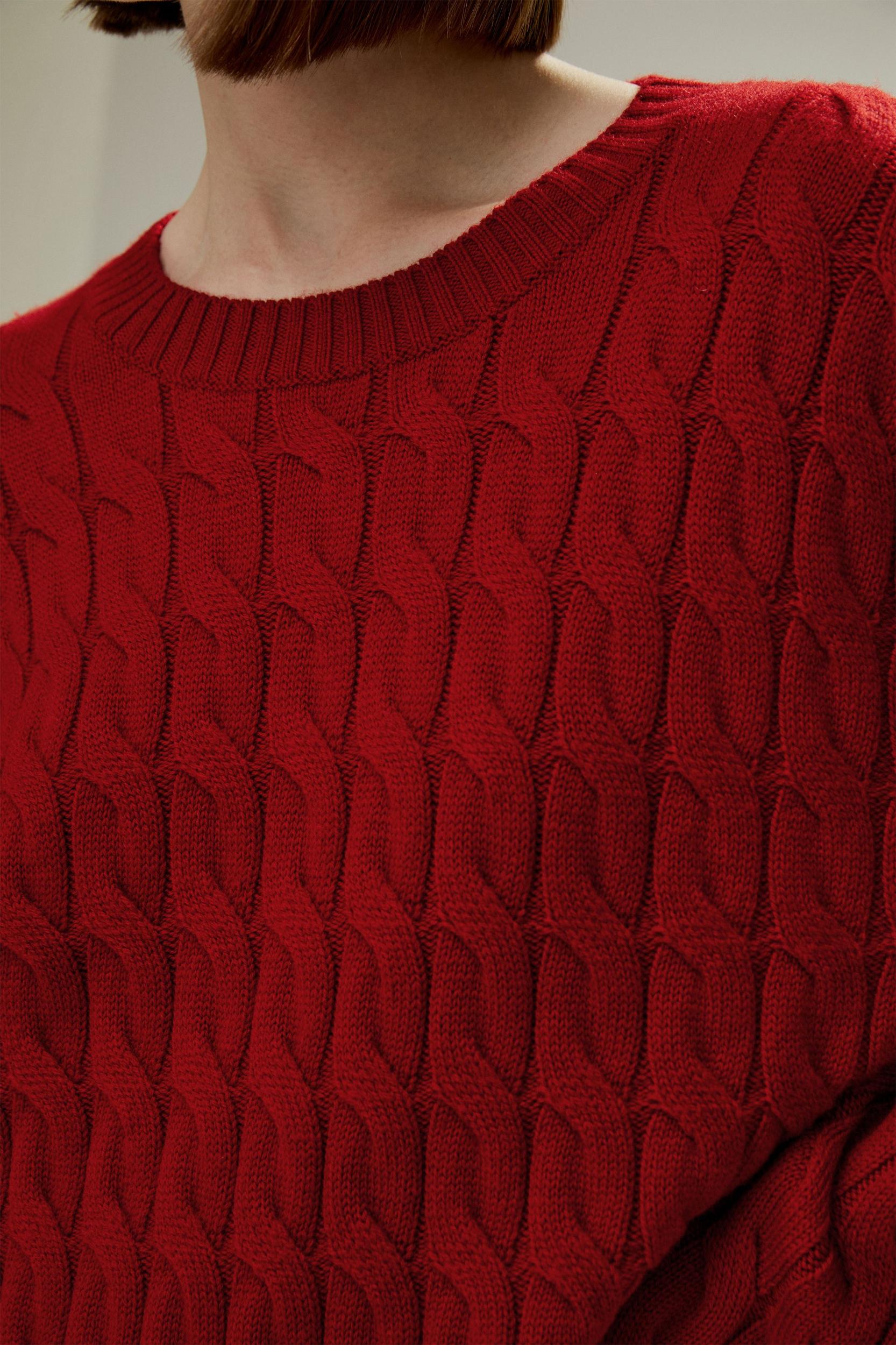 Ultrafine Merino Wool Crewneck Sweater Product Image