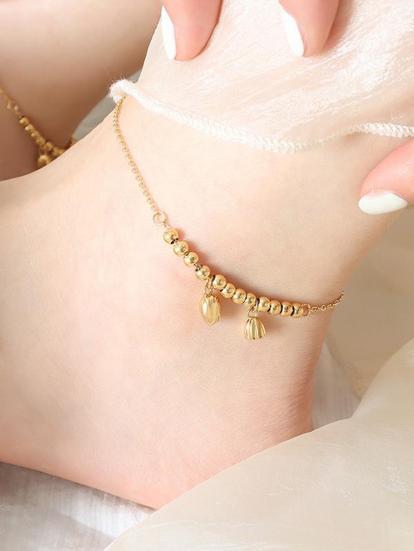 Chains Solid Color Anklet Product Image
