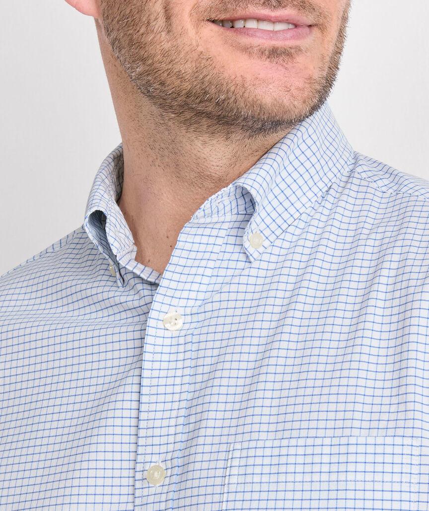 Calabash Check Performance Cotton Shirt Product Image