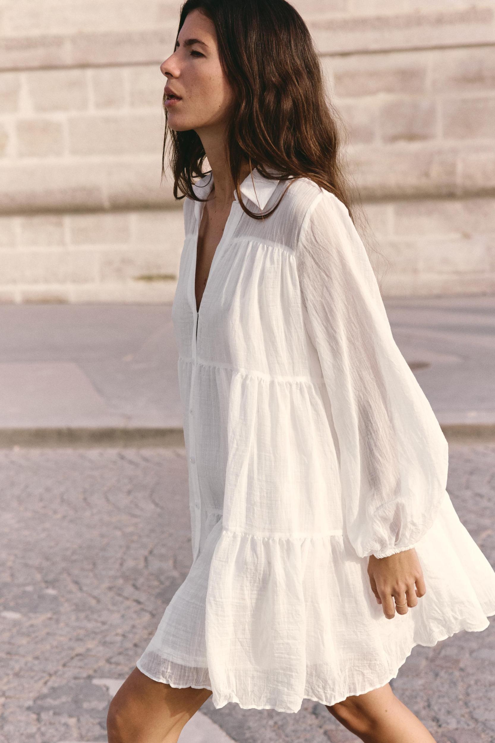 SHORT TIERED DRESS Product Image