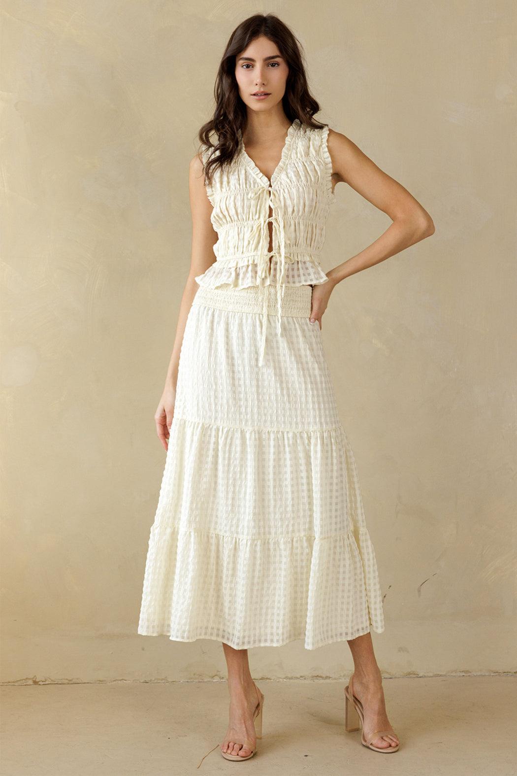 Lindy Ruffle Tank Product Image