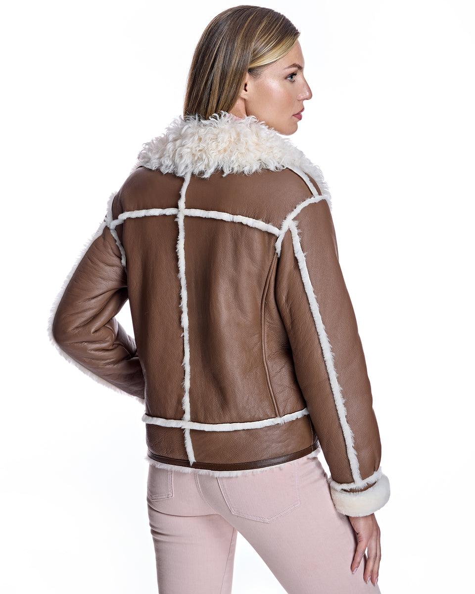 LAMB JACKET WITH TIKRADOR SHEEP COLLAR Product Image