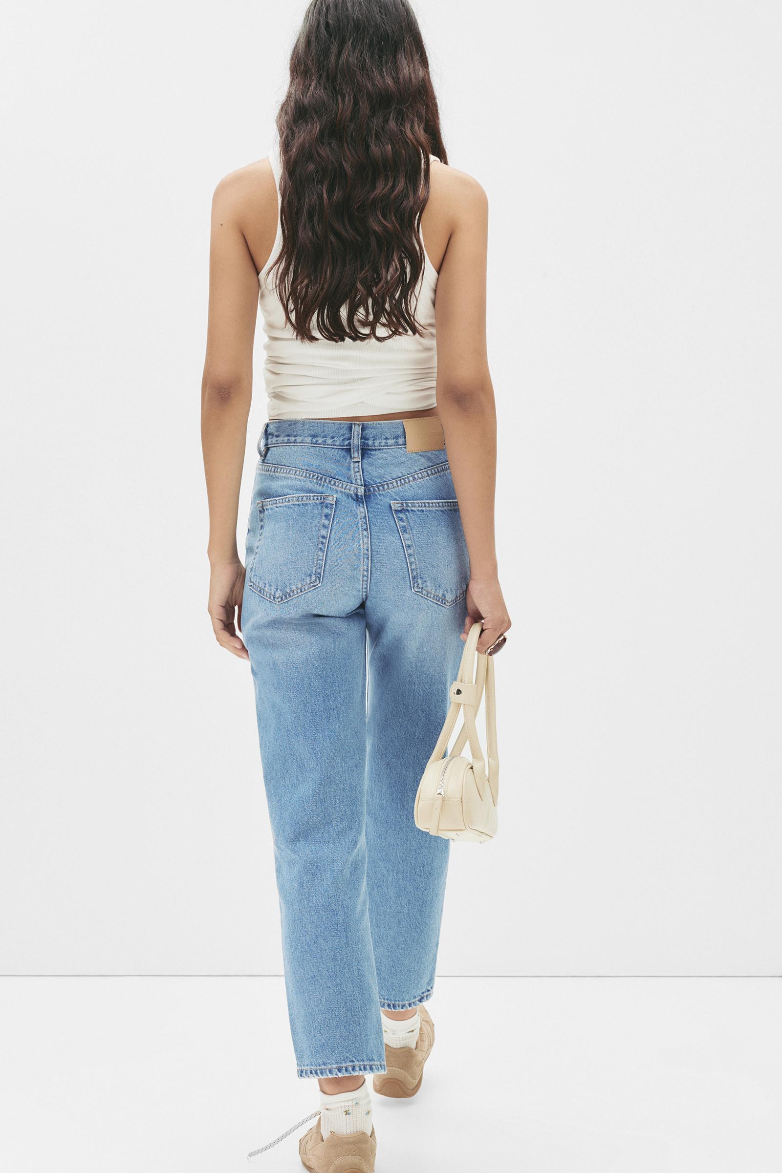 High-waist mom jeans Product Image
