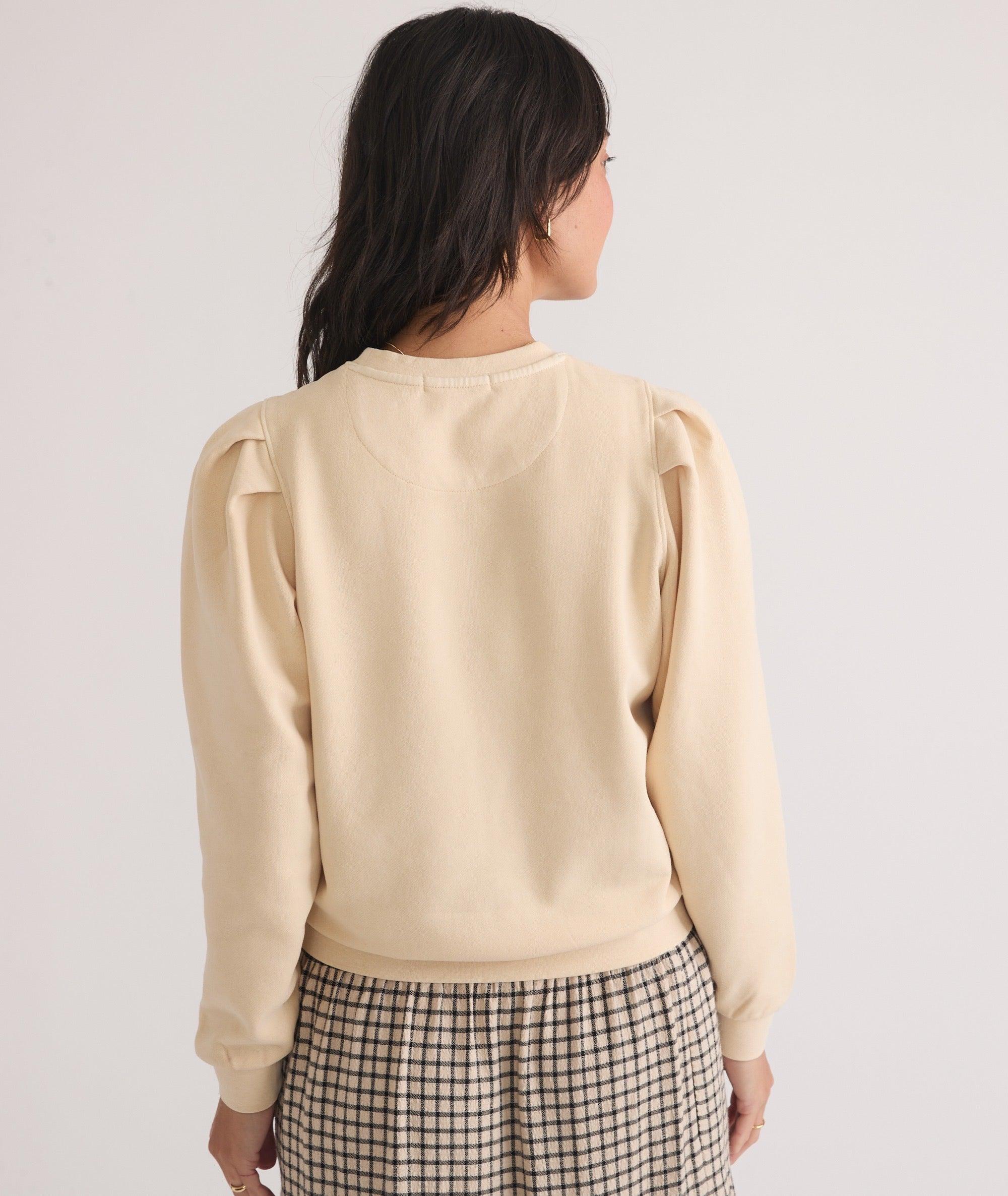 Enya Puff Sleeve Sweatshirt Product Image