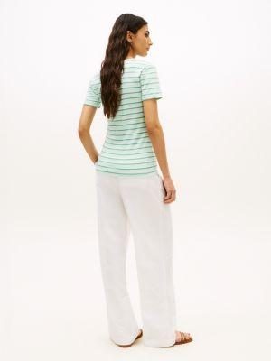 Striped V-Neck Favorite T-Shirt Product Image