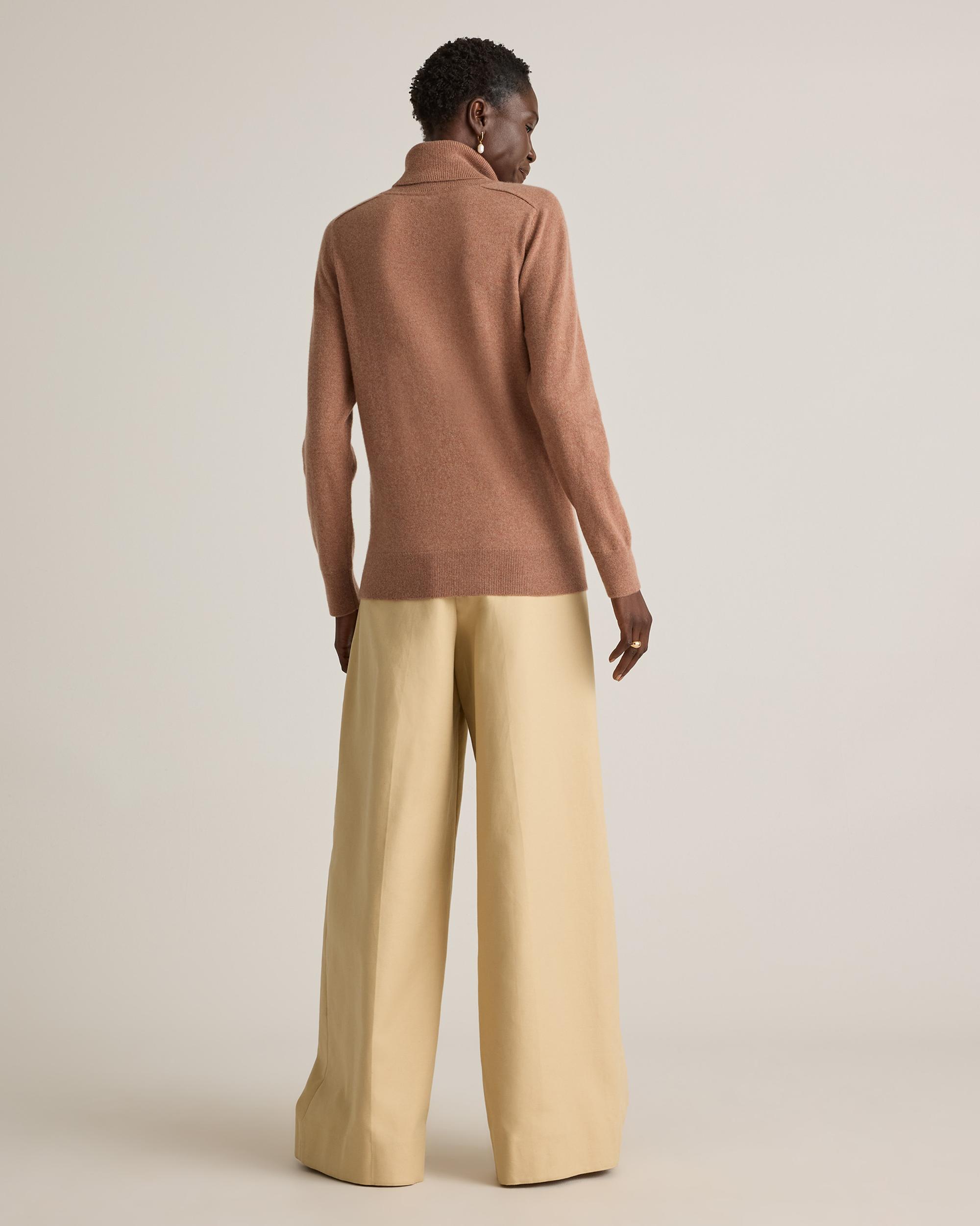 Quince | Women's Mongolian Cashmere Turtleneck Sweater Product Image